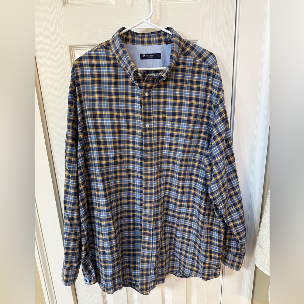 Daniel Cremieux Classics Shirt Mens XXL 2XL Plaid Checkered Preppy Classic